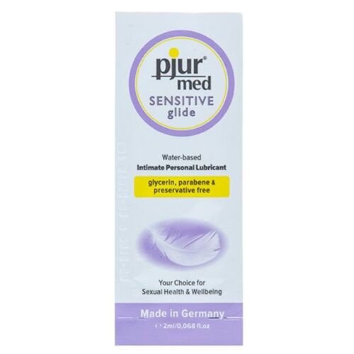 PJUR - MED SENSITIVE GLIDE SCHMIERMITTEL AUF WASSERBASIS 2 ML