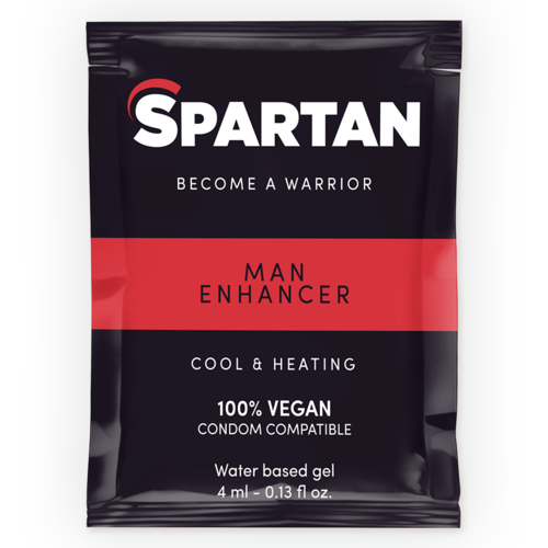 SPARTAN - EREKTIONSVERBESSERENDES GEL MIT KALT-HEISS-EFFEKT 100 % VEGAN