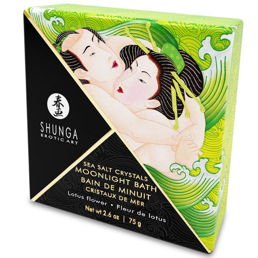 SHUNGA - BAD ODER SALZE MIT LOTUSGESCHMACK 75 G